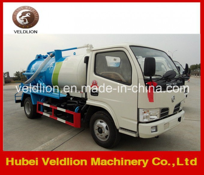 3000L Vacuum Sewage Suction Truck (weilong vacuum pump) Image1
