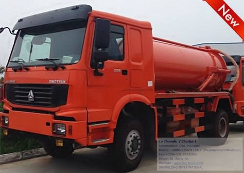 Sinotruk HOWO Sewage Suction Trucks Image1