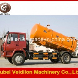 Sinotruck 12m3 Vacuum Sewage Suction Truck (weilong brand double pump)