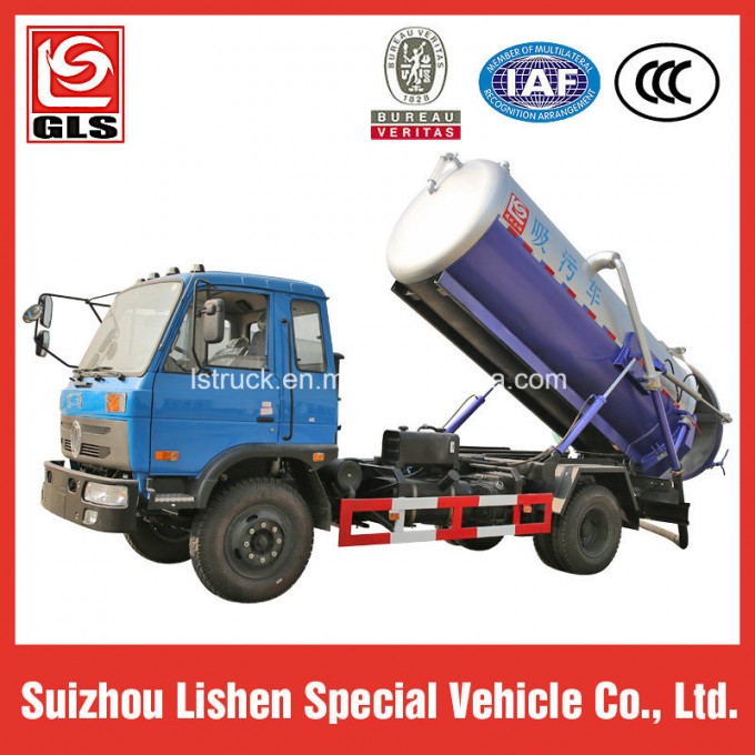 China Manufacturer Vacuum Sewage Suction Truck Image1