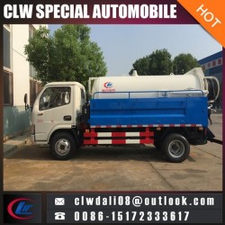 China Best Small Sewage Suction Tank Truck Exported to Southeast Asia for Hot Sale