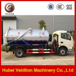 Dongfeng Duolika 5000L Sewage Suction Truck with Good Price