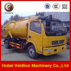 Factory Price of Dongfeng 4X2 Mini Vacuum Sewage Suction Truck