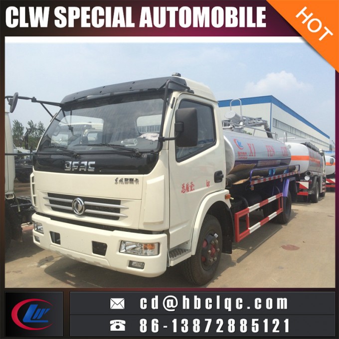 Dongfeng 5000L Septic Vehicle Vacuum Sewage Suction Truck Image1