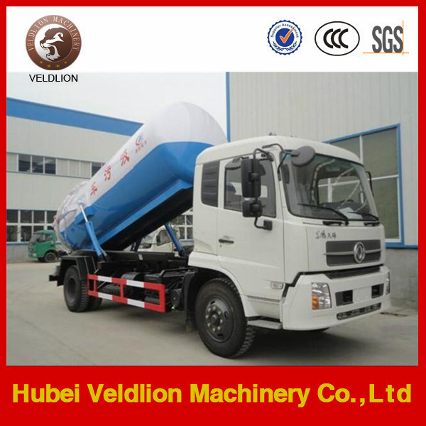 Dongfeng 2 Axles 10-12cbm Sewage Suction Truck for Sale Image1
