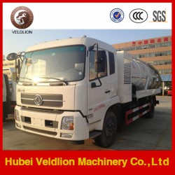 4X2 Dongfeng 12000L Vacuum Sewage Suction Truck
