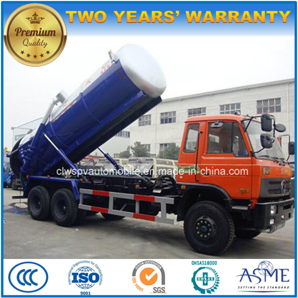 6X4 High Quality 15000 L 16000 L Sewage Suction Truck for Sale Image1