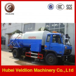Dongfeng 10m3 Sewage Suction and Cleaning Truck