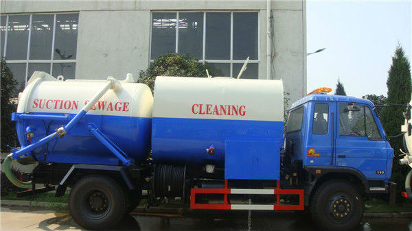 9000L Suction and Cleaning Sewage Truck for Exportation Image1