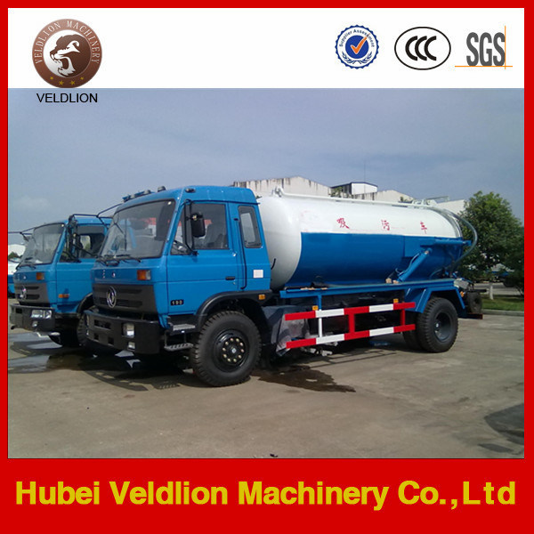 Hot 4X2 Suction Sewage Truck Image1