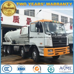 8X4 Right Hand Drive Vacuum Sewage Suction Tank Truck for Export
