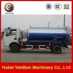 6cbm/6m3/6, 000 Litres Suction Sewage Truck