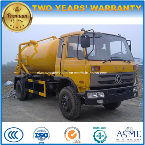Dongfeng 6 Wheels 15 Tons Suction Sewage Truck 15 Kl Vacuum Truck Image1