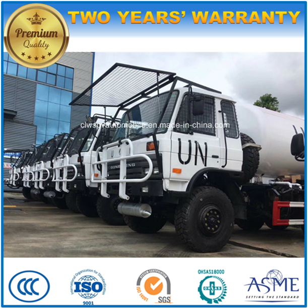 Dongfeng 6X6 off Road 10 Tons Sewage Suction Tank Truck for Un Image1