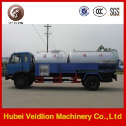 3, 000 Litres Cleaning Suction Sewage Truck