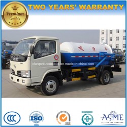 5 Tons 4X2 100 HP Sewage Tank 5 Cbm Vacuum Suction Truck