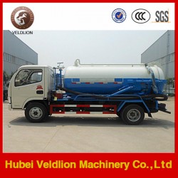 4X2 Mini 4 Tons Sewage Suction Truck