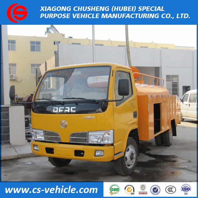 Dongfeng 5t Sewer Suction Truck High Pressure Sewer Dredging Truck Image1