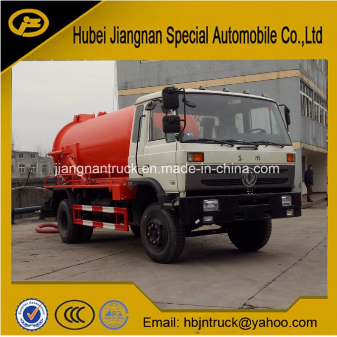 Dongfeng 8 Cubic Meters Sludge Suction Tank Truck Image1