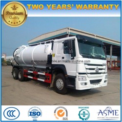 Sinotruk HOWO 6X4 Sewage Suction Truck Heavy Capacity 18 M3 Vacuum Truck