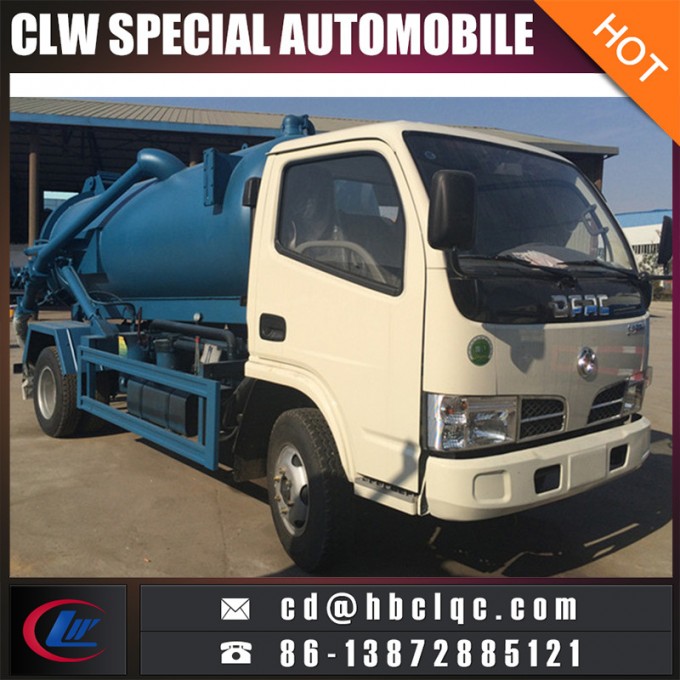 4cbm Waste Water Sewage Disposal Tank Truck Image1