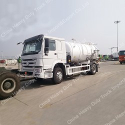 10/12cbm HOWO 4X2 Vacuum Septic Tank Trucks for Sale