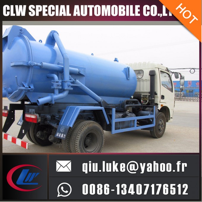 DFAC Xbw 4m3 Sewer Suction Truck Image1