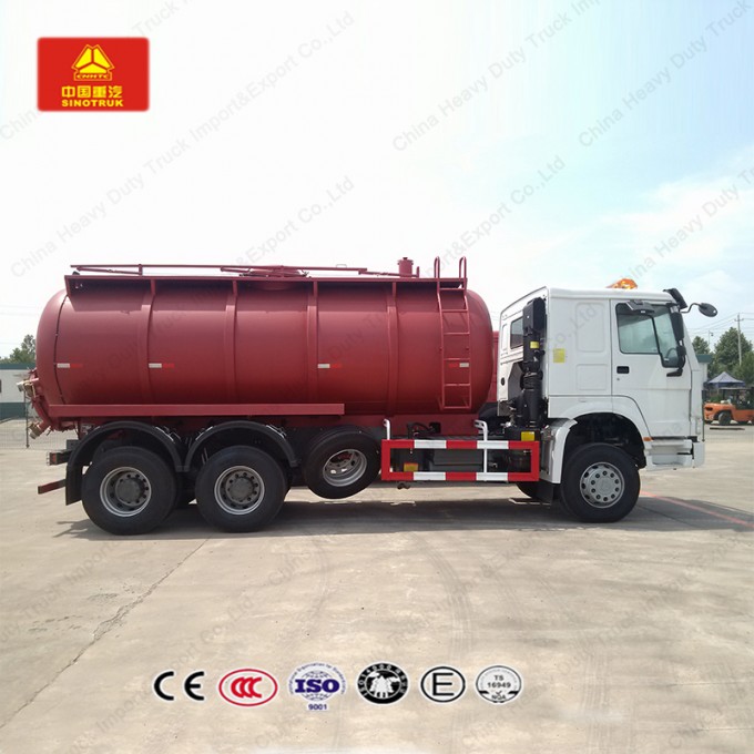 HOWO 16cbm 6X4 Clean Truck/ Septic Tank Trucks Image1