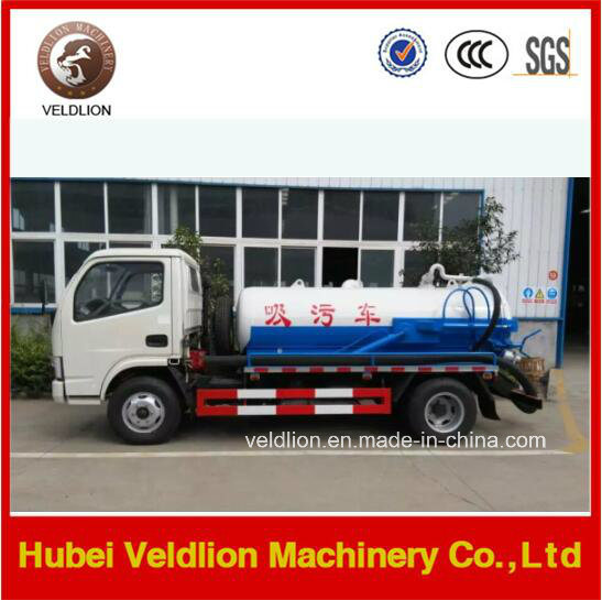 Dongfeng 4X2 LHD/Rhd 8000liter/8cbm/8m3/8000L Vacuum Sewage Truck Image1
