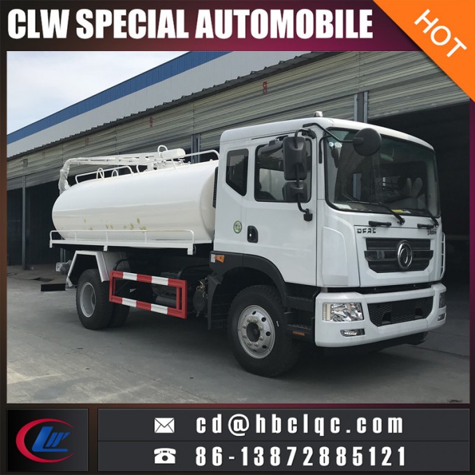 6m3 8m3 Fecal Sewer Septic Suction Tank Truck Image1