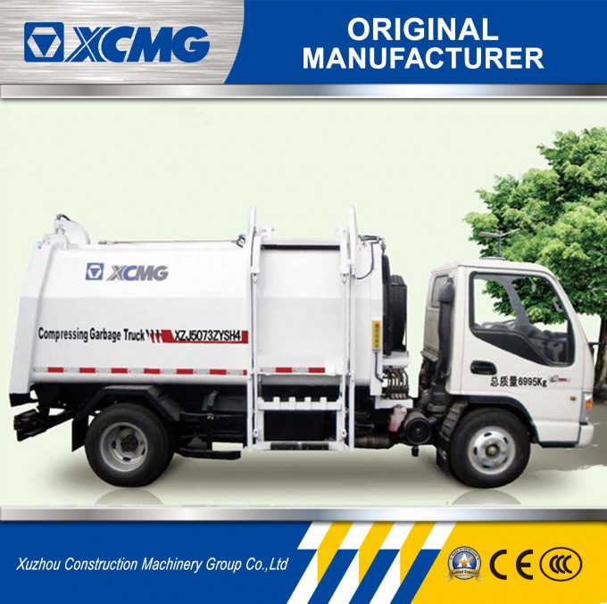 XCMG Official Manufacturer 3-12t Compressing Truck (Garbage Truck) Image1
