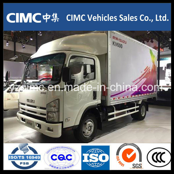 Isuzu Kv600 4X2 Refrigerated Van Truck for Fresh Refrigeration Truck Euro5 Image1
