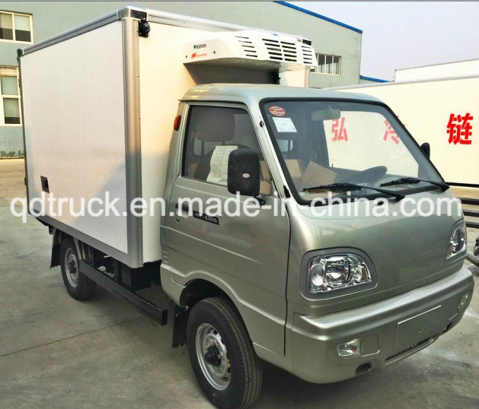 1ton Refrigerator Van Truck in Compact Mini Refrigerated Truck Image1