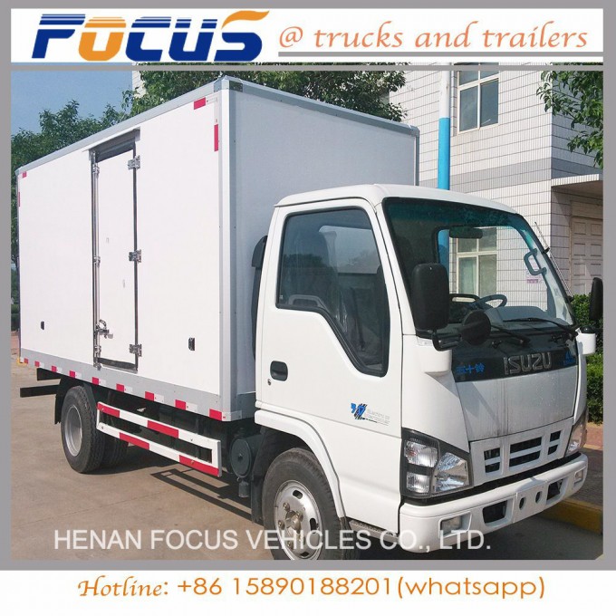 Hot Sale Refrigeration Cooling Freezer Diesel Truck with Refrigerated Unit Image1