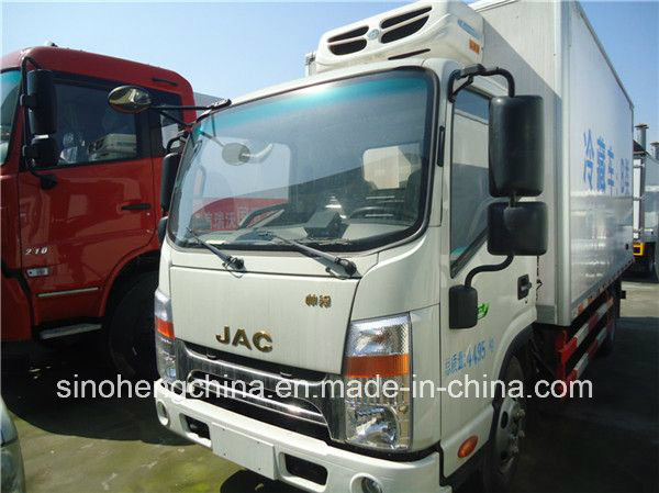 JAC 120HP 5tons Refrigerated Van Freezer Truck/4X2 Small Refrigerator Truck Image1