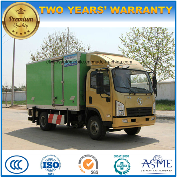 Shacman 4X2 Refrigerated Van 5 Tons Food Refresh Truck Image1