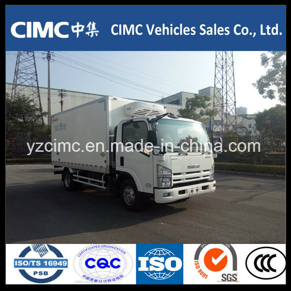 New China Isuzu Kv600 4X2 120HP Refrigerator Freezer Van Refrigerated Truck Euro5 Image1