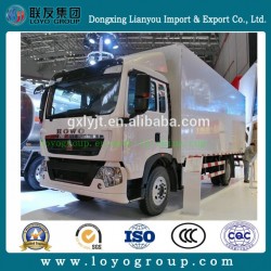 HOWO T5g Refrigerated Cold Room Van Truck for Sale