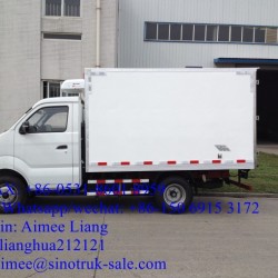 Sinotruk Cdw 4X2 2 Ton Mini Cooling Refrigerated Van Truck
