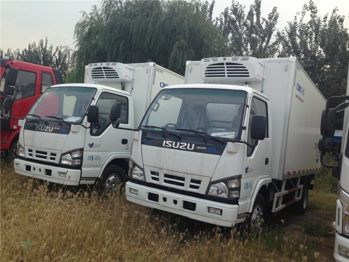 China Brand Isuzu Engine 4X2 Refrigerated Truck Image1