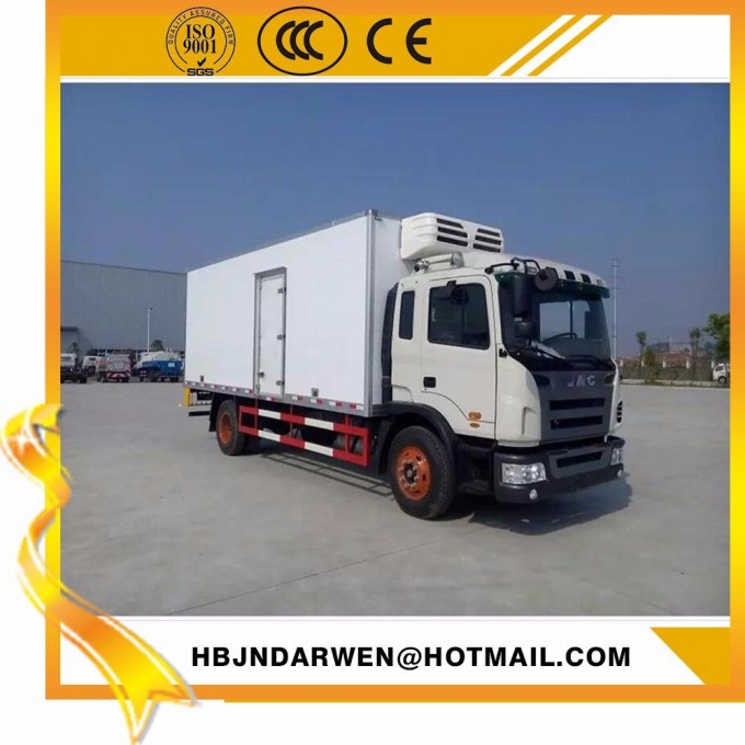 4*2 JAC Refrigerated Freezer Truck 10ton for Sale Image1