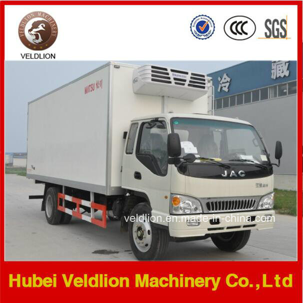 3-5tons JAC Refrigerated Box Van Truck for Sale Image1
