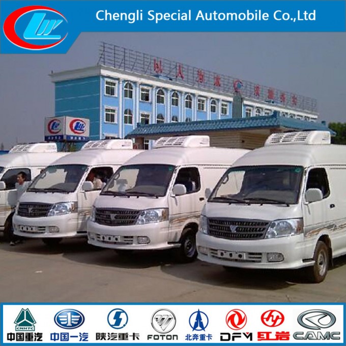 Foton 4X2 Small Refrigerator Freezer Chill Car, Refrigerated Truck Image1