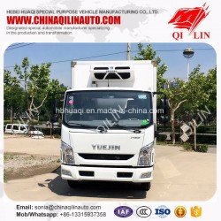 Muliti-Temperature 3300mm Wheelbase Refrigerated Van Truck