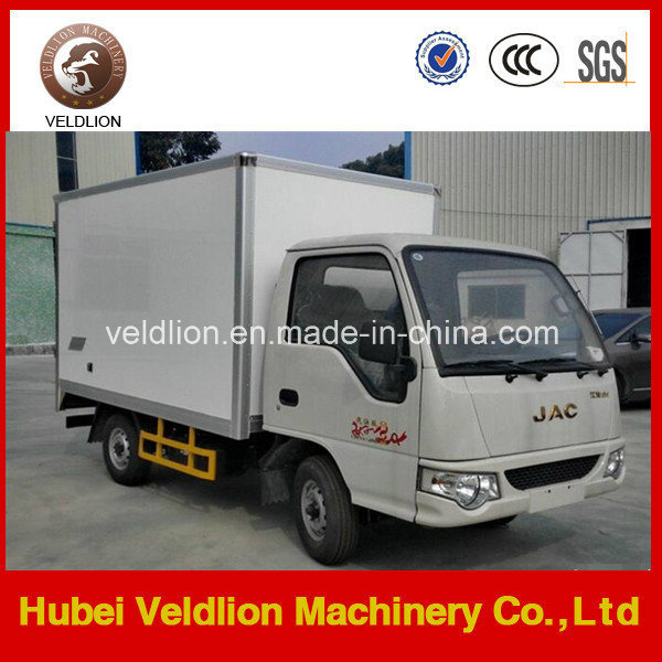 JAC 7ton Small Refrigerated Van Truck on Sale Image1