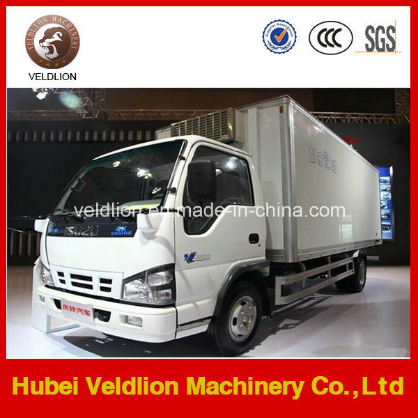 Isuzu Mini Refrigerated Truck for Fresh Vegetable Tranportation Image1