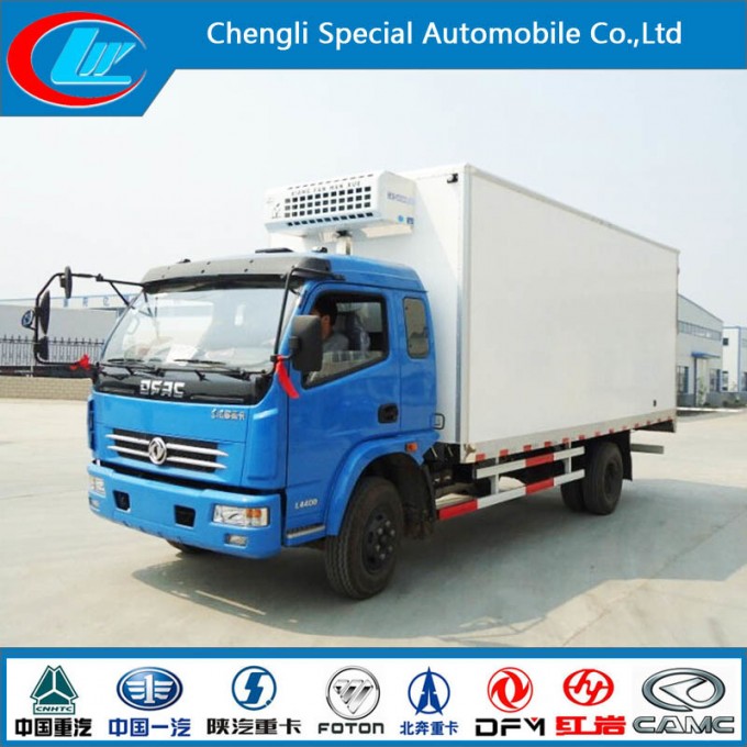 Dongfeng Small Box Food Keeping Fresh Refrigerated Truck Image1