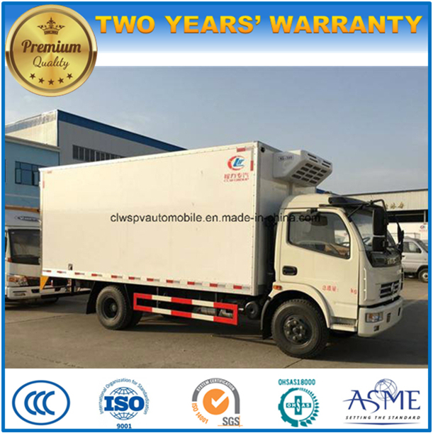 Dongfeng 4X2 Refrigerated Lorry Truck 5t Refrigerated Van Image1