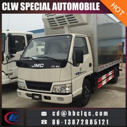 Jmc 4mt Refrigerated Box Truck Icecream Transportation Truck