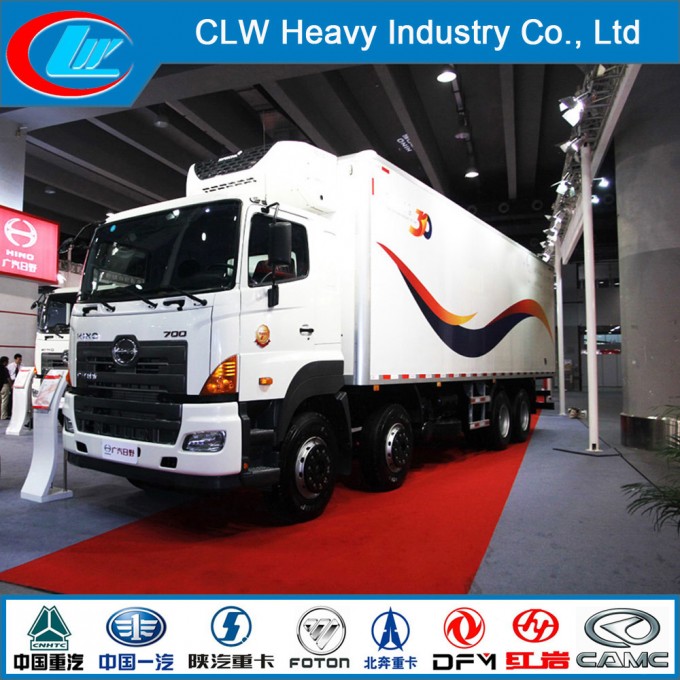 High Performance Hino Freezer Truck 8X4 Refrigerated Truck Image1